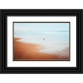 thumbnail image 1 of Lichtbildidealisten 14x11 Black Ornate Wood Framed with Double Matting Museum Art Print Titled - The Beach, 1 of 4