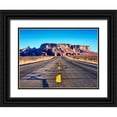 thumbnail image 1 of Lichtenwalter, Tom 24x19 Black Ornate Wood Framed with Double Matting Museum Art Print Titled - Mountain Hole, 1 of 4