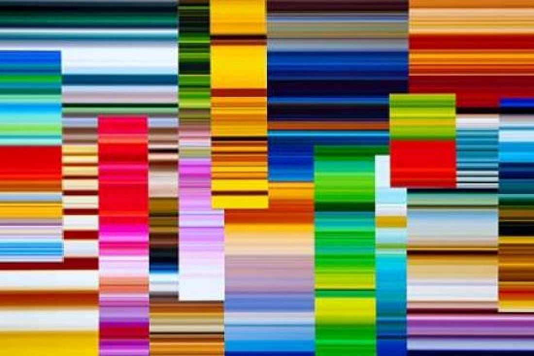 Lichtlinien 299 Canvas Art - Ortwin Klipp (12 x 18)