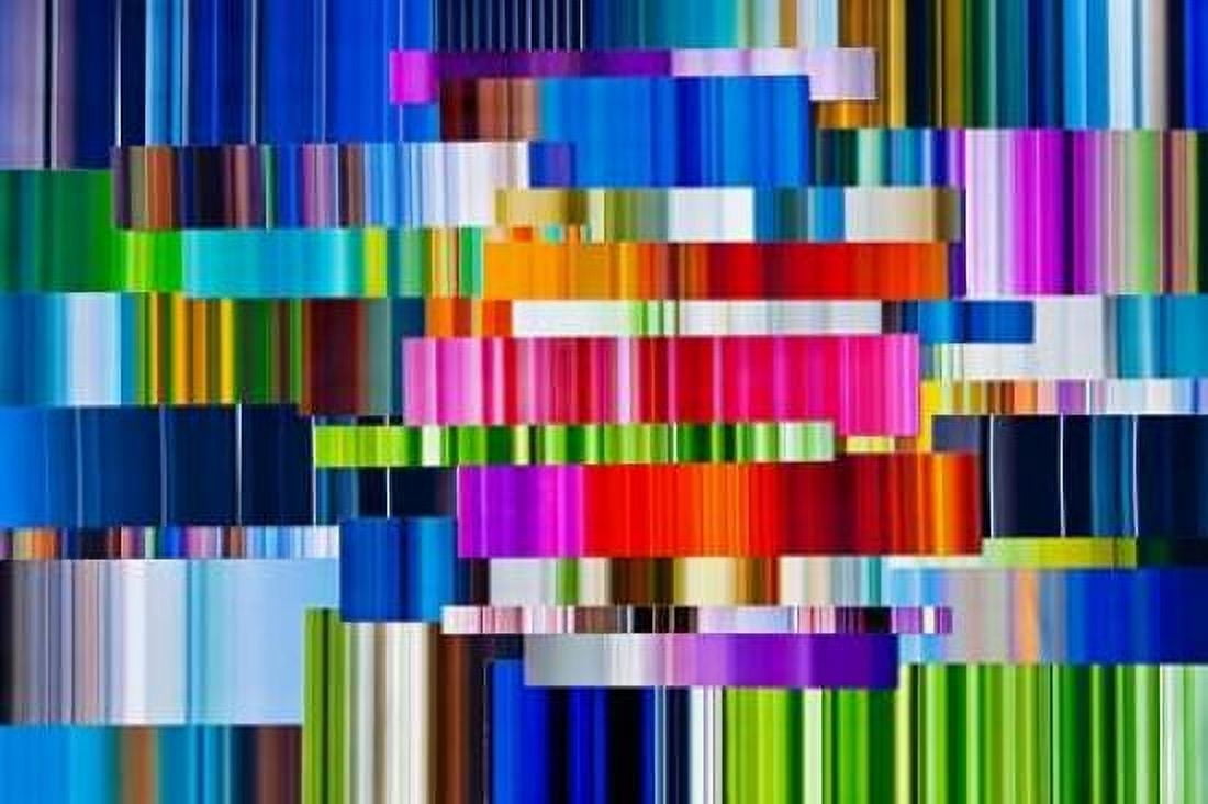 Lichtlinien 708 Canvas Art - Ortwin Klipp (12 x 18)