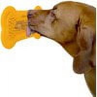 Lick Lick Pad Dog Distraction Device by Perfect Curve, 100% Food-Grade Silicone, PBA Free, Large, Yellow