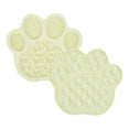 thumbnail image 1 of Lick Mat for Dogs and Cats, Lick Pad with Suction Cups,Dog Slow Feeder Dowl Mat for Bathing Grooming Nailing Trimming, Food-Grade, Non-Toxic (Yellow), 1 of 4