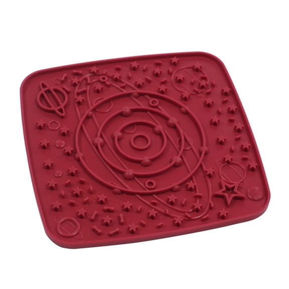 Lick Mat for Dogs and Cats with Suction Cups, Slow Feeder Licking Pad for Anxiety Relief, Dog Enrichment Toys to Keep Them Busy, Silicone Lick Mat for Bathing Grooming Training