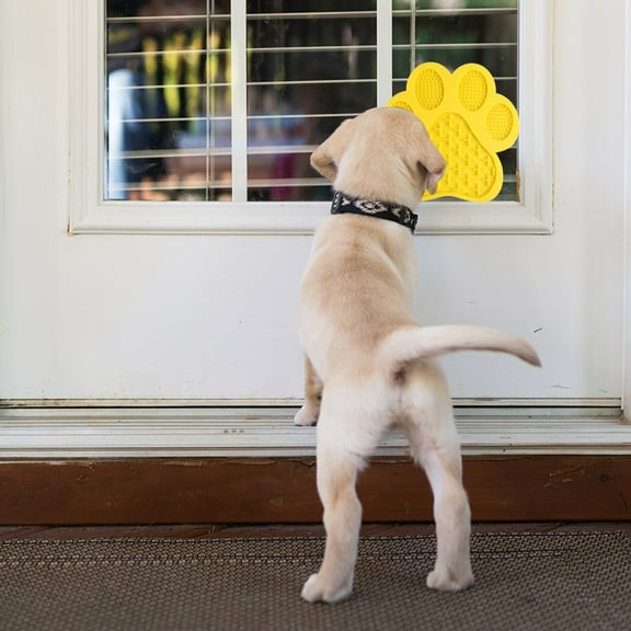 Lick Mat For Dogs and Cats - Washing Distraction Device Slow Dispensing Mat for Stress and Enhanced Bath Enjoyment