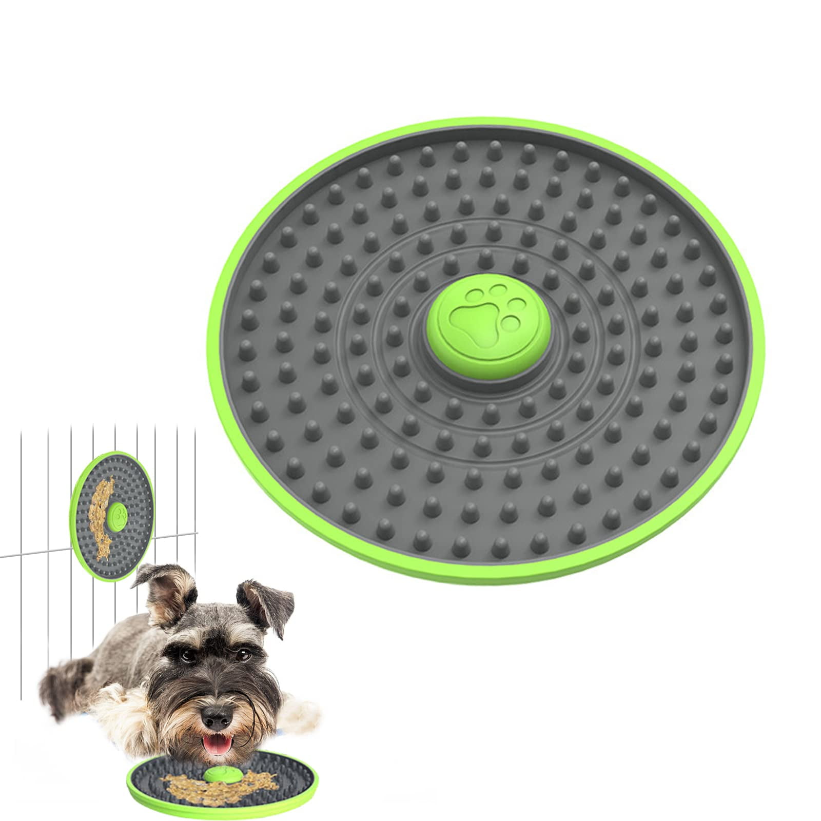 Dog Slow Lick Mat for Cage, Coniengk Feeders Lick Mat for Dogs, Crate  Training Toy/Tools Aids for Puppies to Aid Pets Digestion, Relieve Anxiety  and