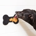 thumbnail image 1 of Lick Pad For Dogs, Bone Shape with Suction Cups, 1 of 4