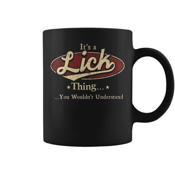 Lick Personalized Name Gifts Name Print S With Name Lick Coffee Mugs