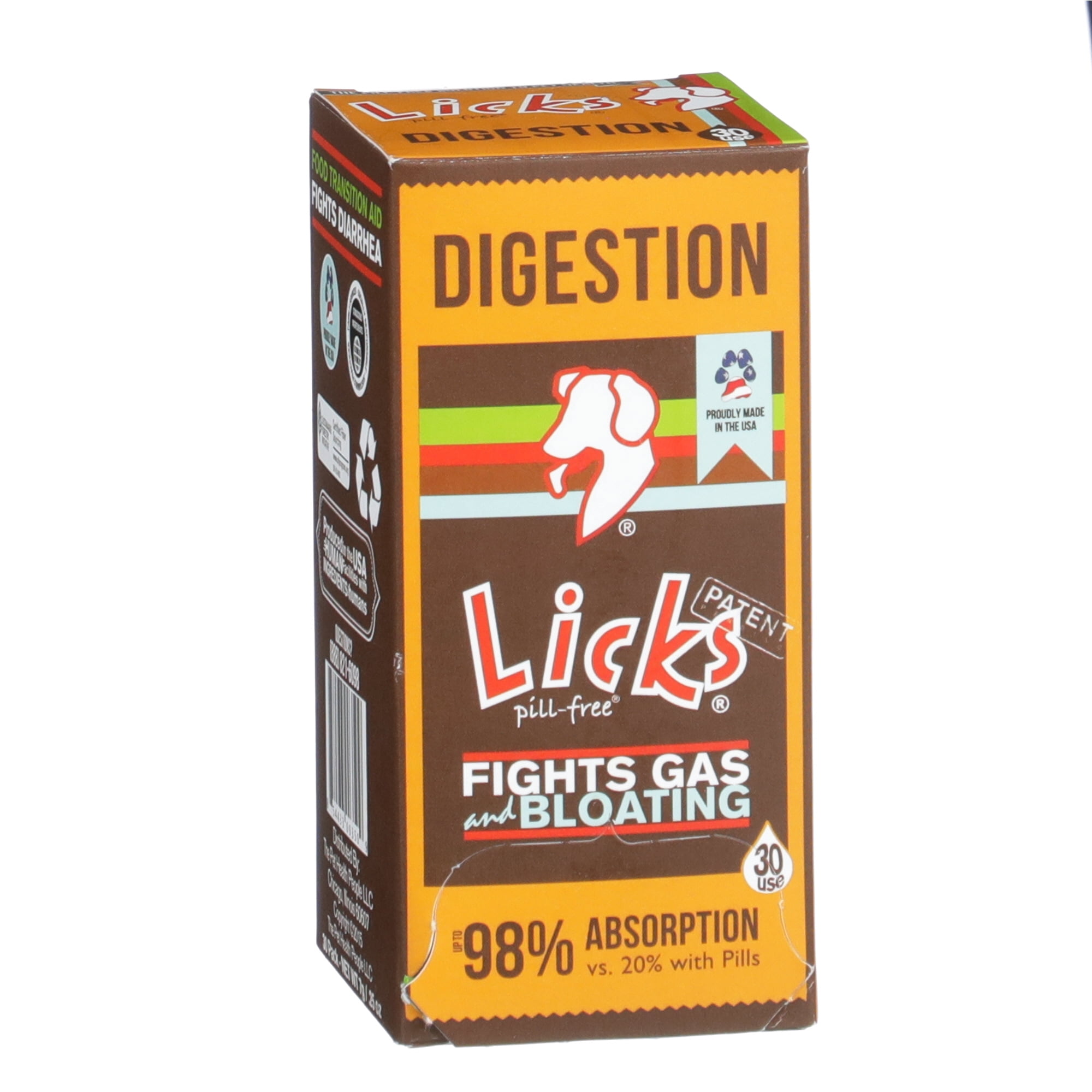 Licks PillFree Dog Digestion Dog Gut Health and Gas Relief