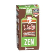 Licks Pill-Free Zen Dog Calming - Calming Aid Supplements for Aggressive Behavior and Nervousness - Calming Dog Treats for Stress Relief & Dog Health - Gel Packets - Roasted Chicken Flavor, 5 Use