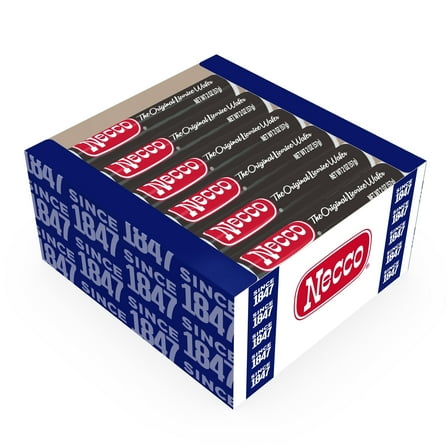 Licorice Necco Wafers 18 Count