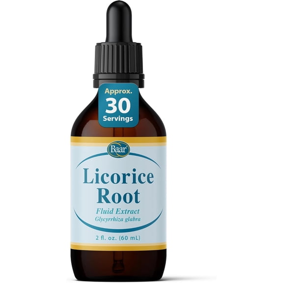 Licorice Root Fluid Extract, 2 fl. oz.