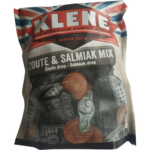Licorice | Salty Licorice Mix | Dutch Licorice Mix of Licorice and Salmiak| Dutch Liquorice | Liquorice | Bag of 10.58 Ounce