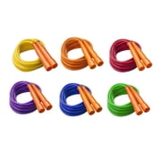 Champion Sports 16 Foot Licorice Jump Rope for Fitness, Assorted Colors - Speed Jump Ropes with Contoured Handles for Exercise, Cross Training, Boxing - Single Premium Skipping Rope for Kids, Adults