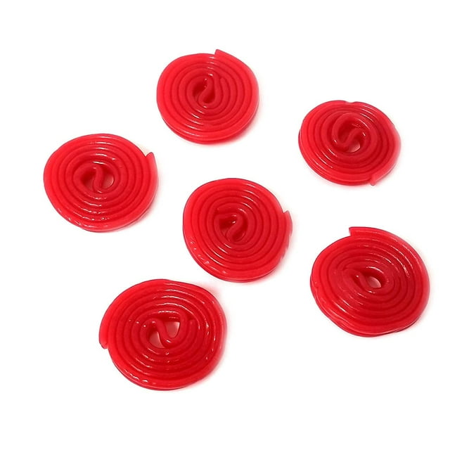 Licorice Wheels Pin Wheels Strawberry Wheels Black licorice