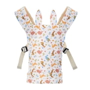 Lictin Baby Doll Carrier for Kids, Front and Back Doll Accessories Carrier for Girls 3+, with Adjustable Straps for Stuffed Animal Reborn Baby Doll, Pink Rabbit