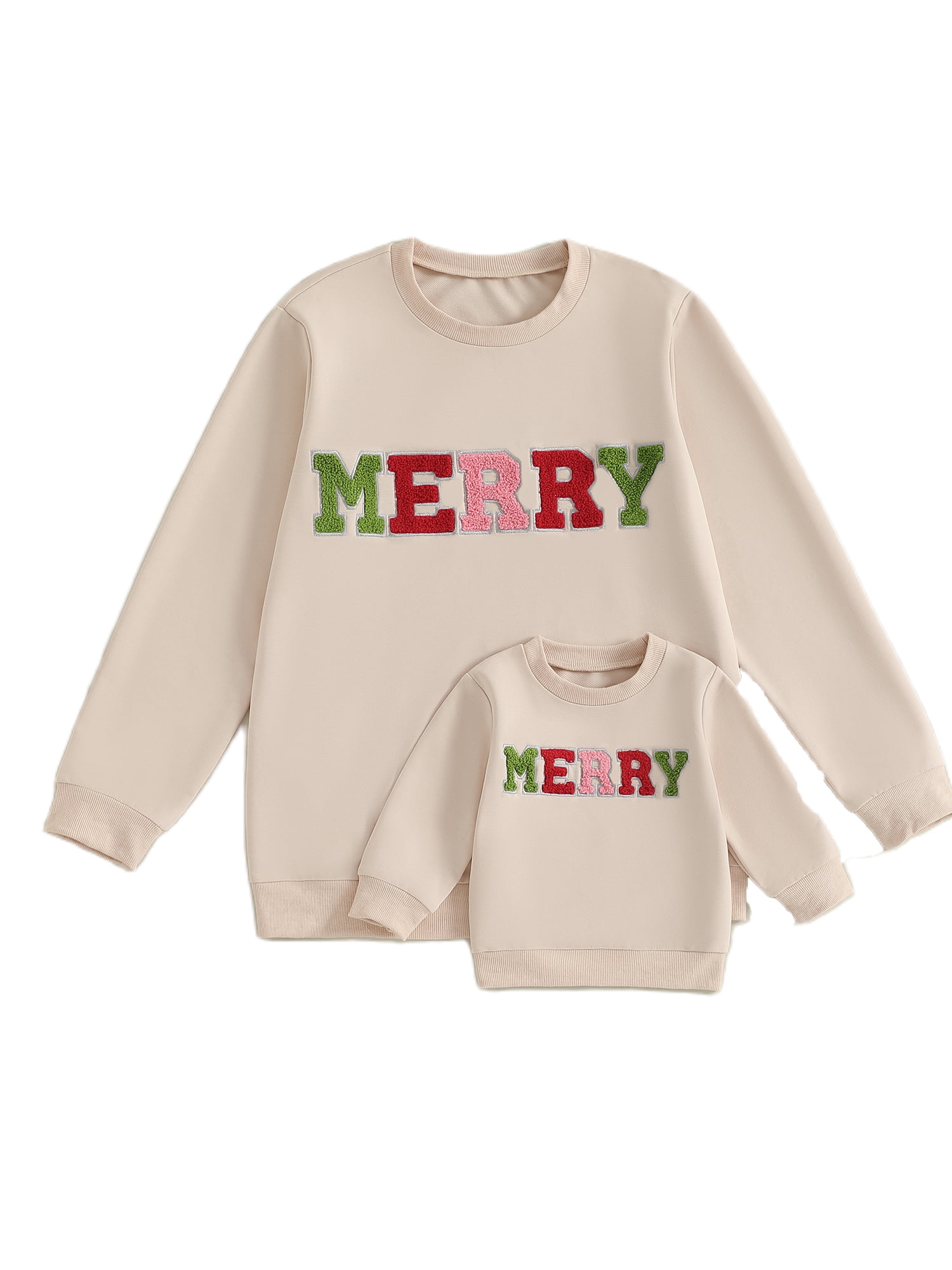 Christmas Mommy And Me Long Sleeve Shirt Mommy Me Matching Merry
