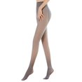 thumbnail image 1 of Licupiee Womens Winter Fleece Lined Warm Pantyhose Tights Slim Stretchy Opaque Leggings Pants, 1 of 2