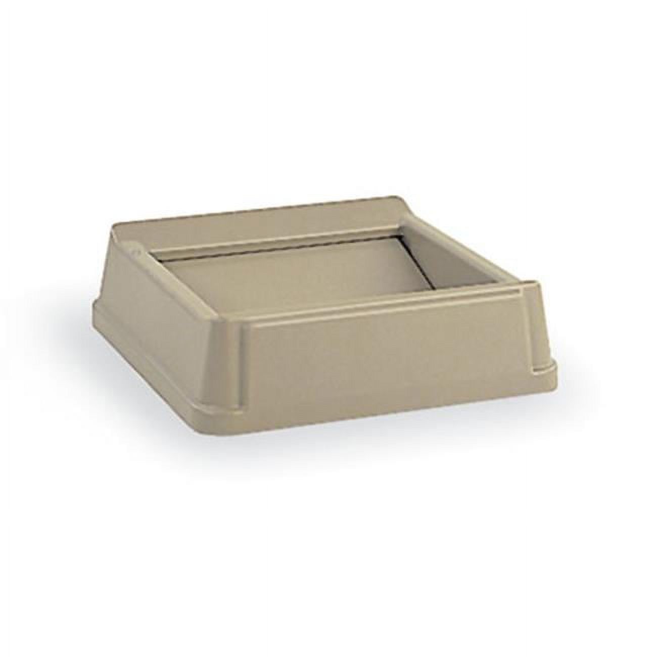 Lid For 23 Gallon Square Rubbermaid Waste Receptacles Beige