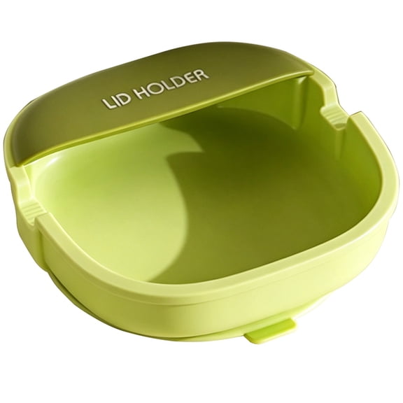 Lid and Spoon Rest for Kitchen Counter, Binkne Cooking Ladle/Spatula/Spoon Holder for Stove Top, Utensil Rest with Pot Lid Holder for Countertop, Kitchen Gadget Rack, Christmas Cooking Accessories