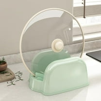 Lid and Spoon Rest for Kitchen Counter, Cooking Kitchen Stove Tool Drainage Storage Rack Suitable For Countertop Spatula Pot Lid Chopsticks And Spoon Integrated Storage Rack