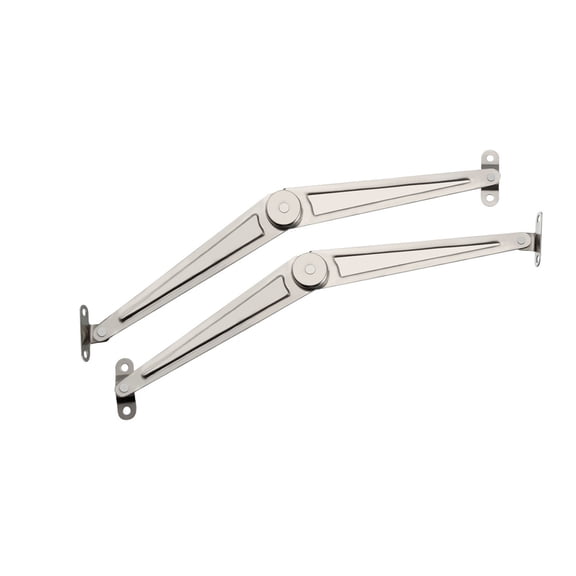 Lid Support Hinge, 5.5 inch 1mmThickness Lid Stay with Soft Close 2 Pcs