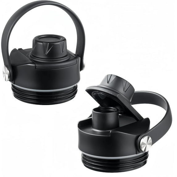 Lid for Yeti Rambler 12 18 26 36 64 oz, Cap with Flexible Handle, Replacement Chug Lids for Yeti 18oz 26oz 36oz 64oz Rambler Water Bottle Top Accessories