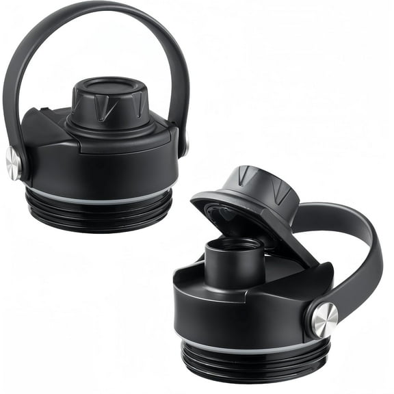 Lid for Yeti Rambler 12 18 26 36 64 oz, Cap with Flexible Handle, Replacement Chug Lids for Yeti 18oz 26oz 36oz 64oz Rambler Water Bottle Top Accessories