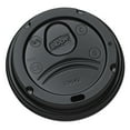 thumbnail image 1 of Dixie D9542B 10 oz. - 20 oz. Cups Drink-Thru Plastic Lids - Black (1000/Carton), 1 of 8