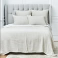 thumbnail image 1 of Lida Natural Queen Quilt, 1 of 7