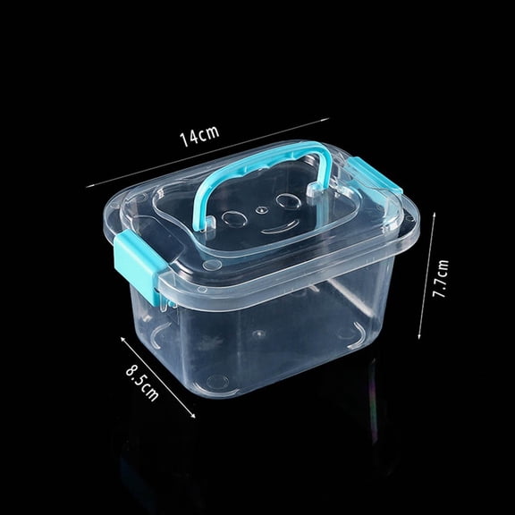 Lidded Box Storage Box Home Organization Dust-Proof Lid Single Piece Storage
