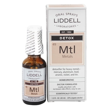 Liddell Laboratories Homeopathic Detox Mtl Metals, 1 oz