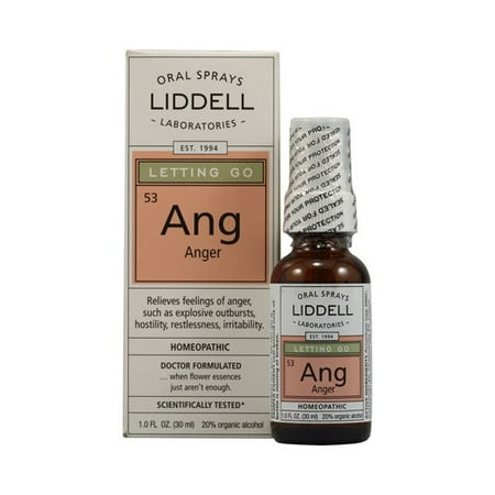 Liddell Laboratories Letting Go, Anger, 1 Oz