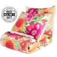 thumbnail image 1 of Summer Floral Reversible Complete Comforter Set, 1 of 4