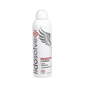 Lidosolve+ Topical Pain Relief Spray, Natural, 4% Lidocaine, B12 & B6, Vanilla, Aloe Vera, 6oz