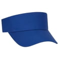 thumbnail image 1 of Lids Sun Visor - 110 Mini Pique Adjustable Adult Comfort Flex-Fit Visor Cap Blue, 1 of 6