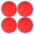 thumbnail image 1 of Lids for Pyrex and Anchor Round Glass Containers (2-Cups, Red-4Pk), 1 of 5