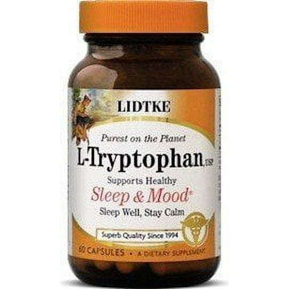 Lidtke Technologies L-Tryptophan, Usp 500 mg 60 Vegan Caps