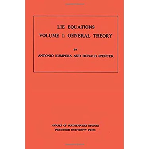 Pre-Owned Lie Equations, Vol. I : General Theory. (AM-73) 9780691081113 Used