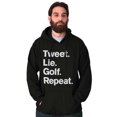 thumbnail image 1 of Lie Golf Repeat Unisex Plus Size Hoodie Brisco Brands 2X, 1 of 6