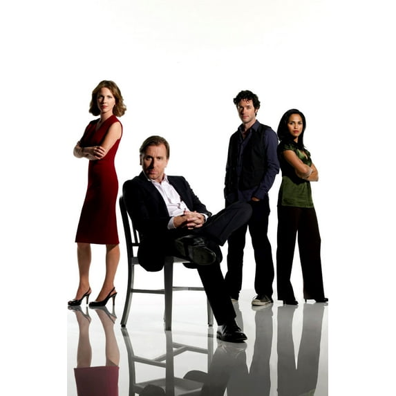 Lie To Me Poster Cast Photo 24x36 Art Poster 24x36 Multi-Color Square Adults Best Posters