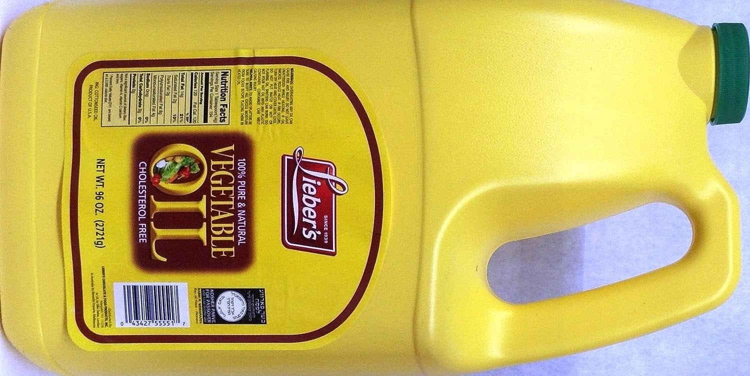 Lieber's 100 Vegetable Oil Cholesterol Free KFP 96 Oz. Pack Of 3