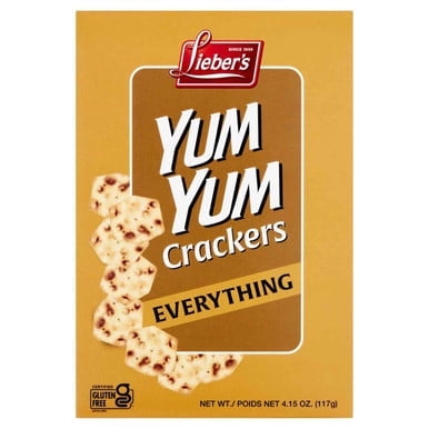 Lieber's Everything Crackers, Kosher for Passover, 4.15 oz