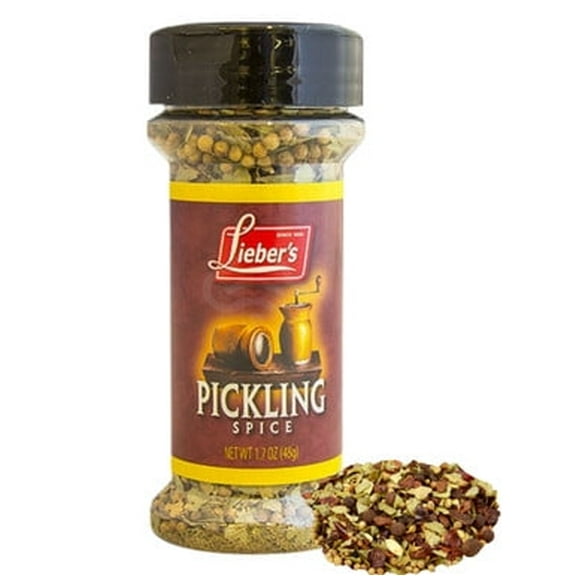 Lieber's Pickling Spice, 1.7 oz, Mixed Seasoning for Pickles and Corned Beef, Kosher for Passover