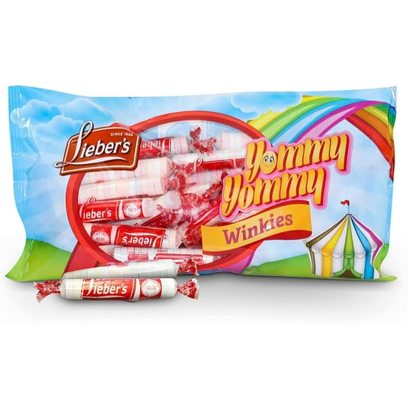 Lieber's Smarties Assorted Flavored Hard Candy Rolls, Party and Parade Favorite Candy Individually Wrapped Bulk Pack, 9 oz