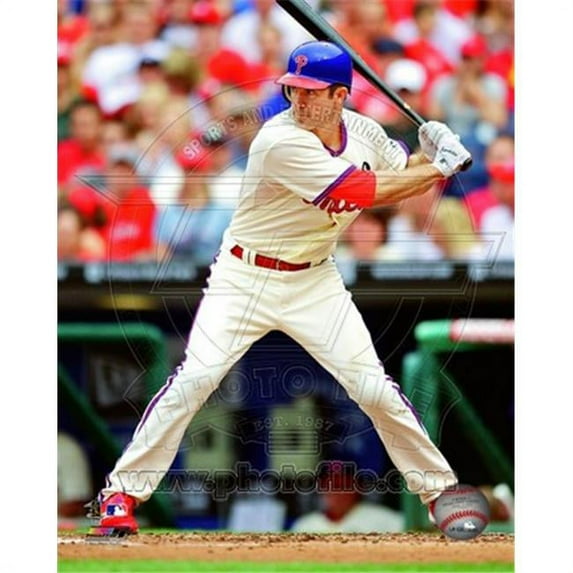 Liebermans PFSAANS16901 Chase Utley 2011 Action 8.00 x 10.00 Poster Print