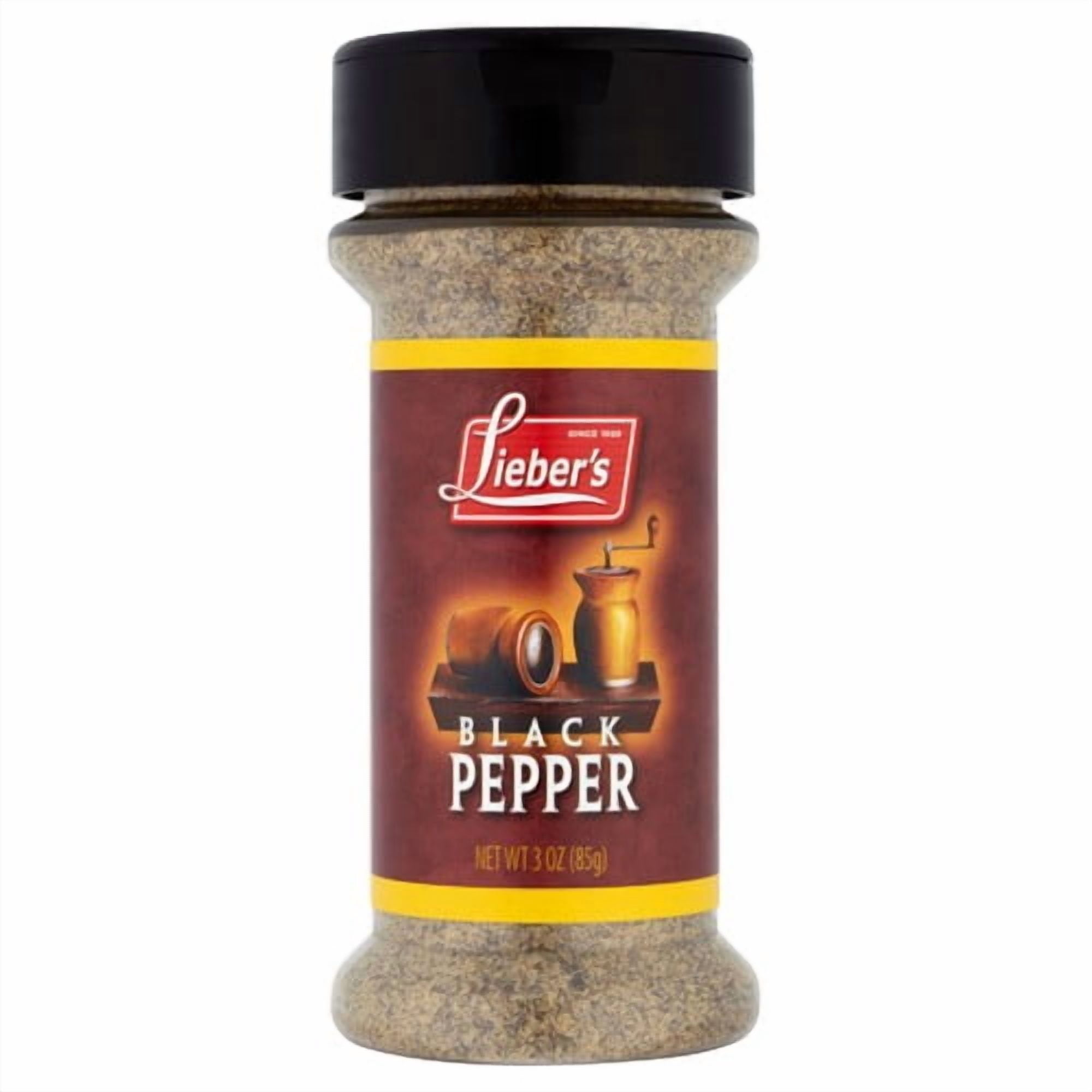 Liebers Black Pepper 85g, British Import (Pack of 2)