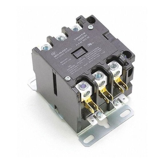 Liebert Contactor,N/C,N/O,3 Pole,40/50A 123281P1S