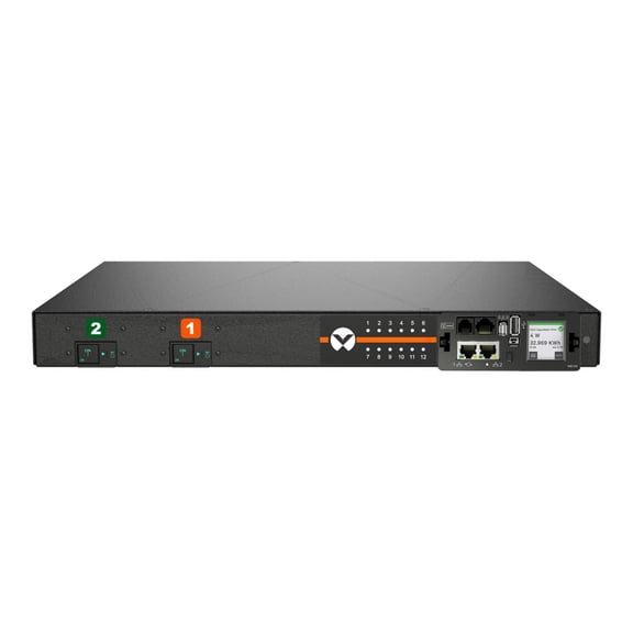 Vertiv Geist rPDU MNU5M1R6-12CF18-3TL6A0H10-S 12-Outlets PDU