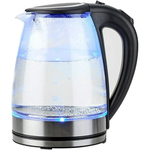 Lieberwell 1.8 L Electric Kettle, Black with Automatic Shut-OFF