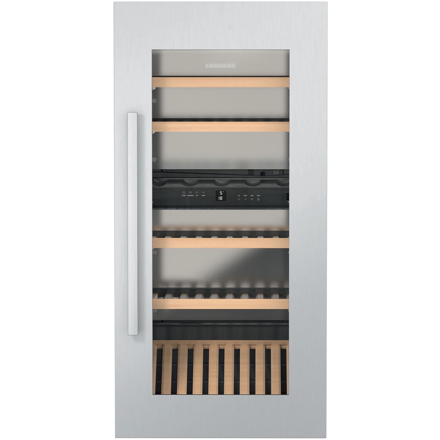 Liebherr Hw-4800 24" Wide 48 Bottle Capacity Built-In Wine Cooler - Stainless Steel